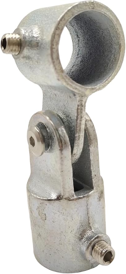 2 Pcs Single Swivel Socket, Adjustable Structural Pipe Fittings 1 Inch OD Steel - Image 9