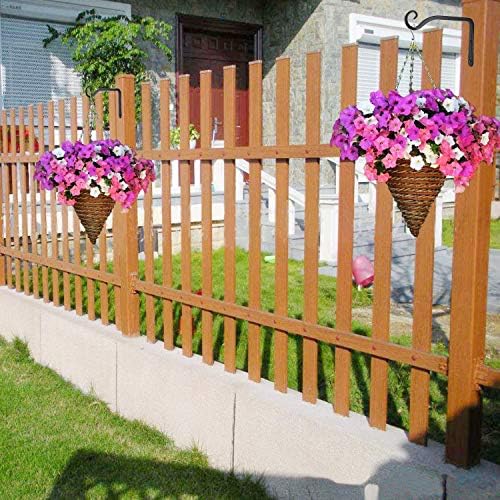 LOOGI Hanging Plant Bracket, Wall Hook Plant Hanger 6 Inch Decorative Hooks - Image 5