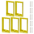 HXH Single Gang Receptacle Outlet Box Extender, 1/2 Inch, 5 Pack | by HUIXHAO