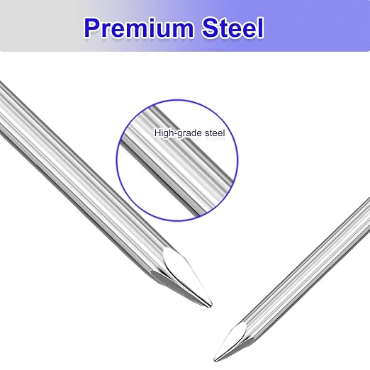 395 Pcs Concrete Nails and Masonry Nails Assortment, 6 Sizes, repairs and - Image 4