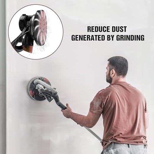 Awutzut 9 inch Sanding Discs 150 Grit 8 Holes Hook and Loop Sandpaper - Image 7