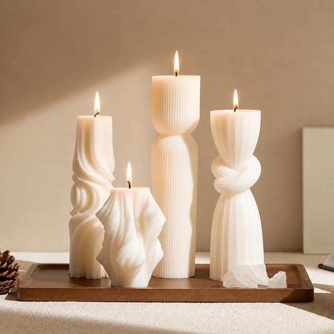 4-Pack Pillar Candles - Image 7
