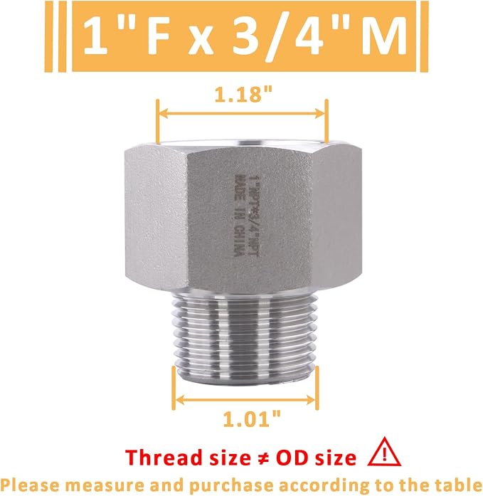 Forged Reducer Adapter Fitting - Image 3