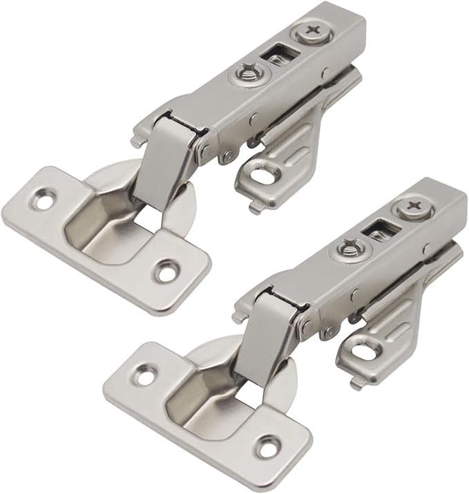 Probrico 20 Pair Cabinet Door Hinges Soft Closing Full Overlay Concealed Face - Image 8