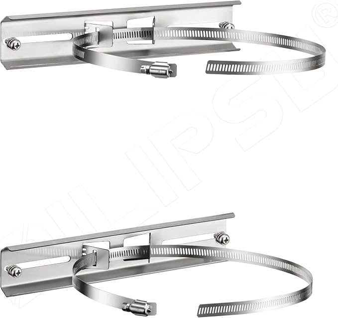 QILIPSU Pole Mounting Kits, 304 Stainless Steel 9.8" x 1.9" Brackets by QILIPSU