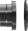 6 Inch Insulated Stove Pipe Adapter Stainless Steel, Double-Wall Transition by Ventylis