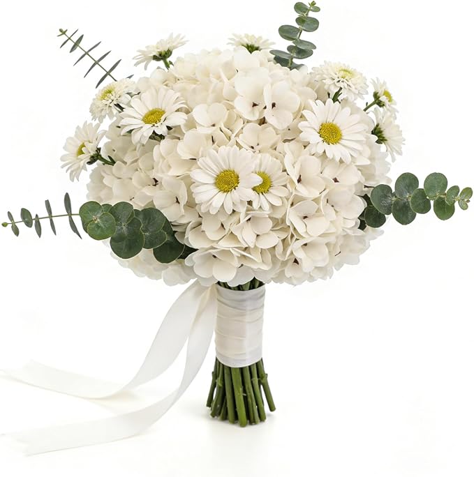 Kimura's Cabin 6pcs Artificial Hydrangea Flowers Fake Hydrangeas, Wedding Party - Image 6