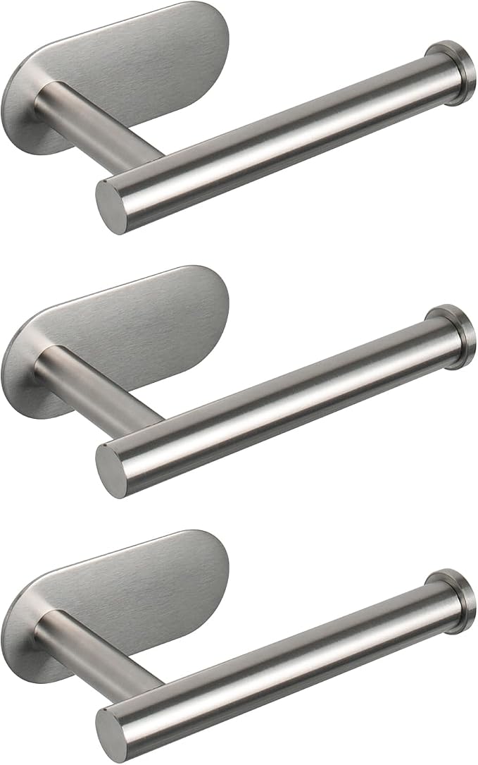 NearMoon Toilet Paper Holder Self Adhesive, Premium Thicken SUS304 Stainless by NearMoon