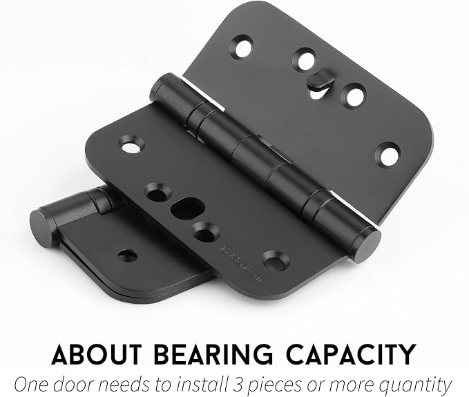 goldenwarm 3 Pack Ball Bearing Security Door Hinges - Image 5