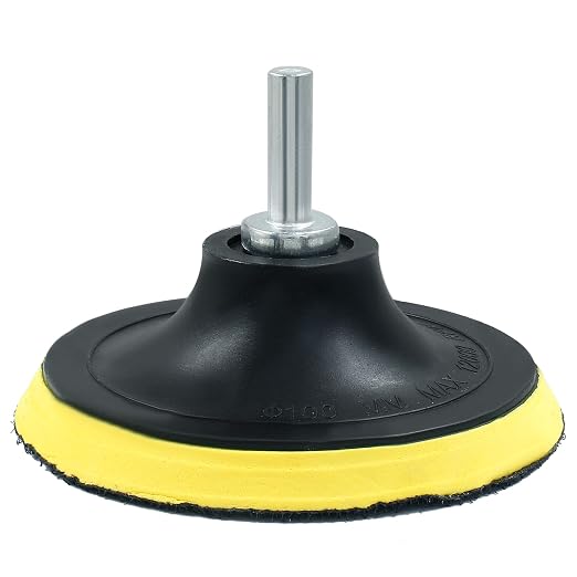Luomorgo 4 Inch Hook & Loop Backing Pad Orbital Sander Polisher 2pcs | Sanding - Image 3
