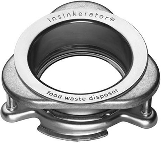 InSinkErator Quick Lock Mounting Flange, Stainless Steel by Unknown