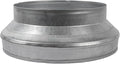 12" to 10" Inch Galvanized Steel Round Duct Reducer by ECOPROVENT