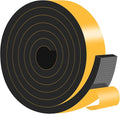 Foam Weather Stripping Tape, High Density CR, 2 in x 1/2 in x 6.5Ft | Weather by MIKONIYA