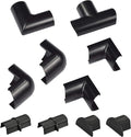D-Line Medium Cable Raceway Accessory Pack, Join 1.18in x 0.59in Cord Cover by D-LineUSAinc