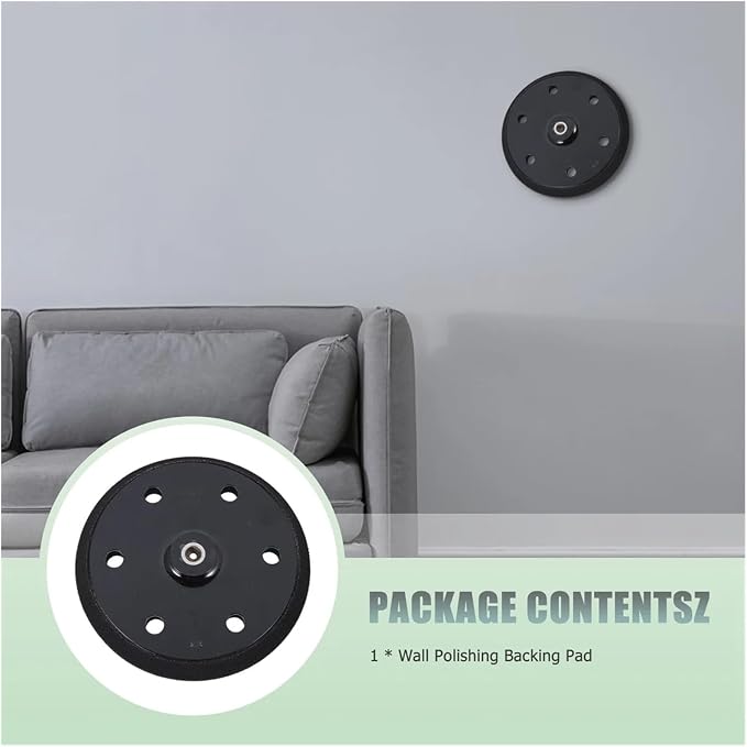 ZVHZQEMMT 215 mm Self-Adhesive Sanding Disc Wall Polishing Backing Plate - Image 3