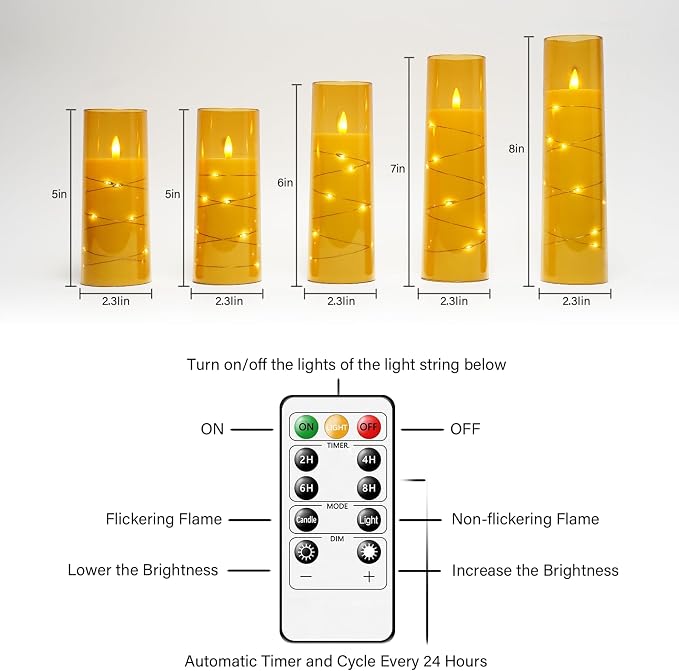 kakoya Flameless LED Candles - Image 5