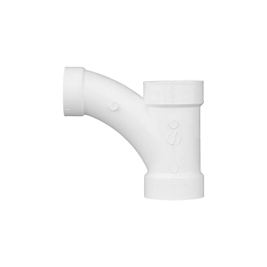 CHARLOTTE PIPE 3 x 3 x 1 1/2 DWV Comb WYE & 1/8 BD 1 PC DWV - Image 5