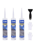 E-SDS Cement Crack Filler Self Leveling, Concrete Driveway Repair Sealant | by E-SDS