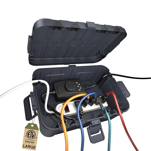 Large Outdoor Electrical Box Waterproof, by FLEMOON