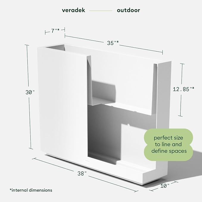 Veradek Block Series Span Planter - Image 2