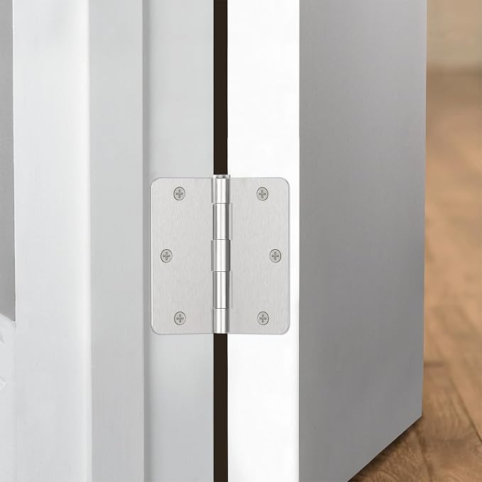 Door Hinges Brushed Nickel - Image 2