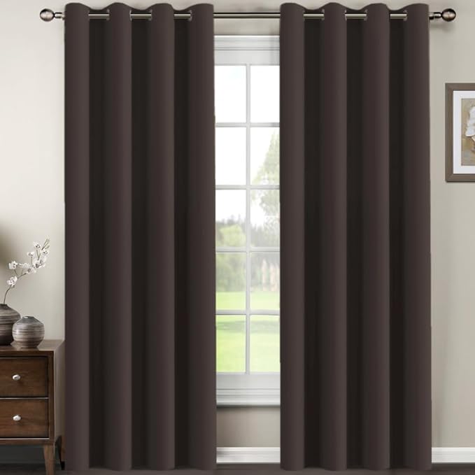 H.VERSAILTEX Blackout Curtain for Living Room Thermal Insulated Window by HVERSAILTEX