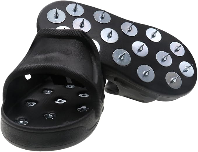 Epoxy Spiked Shoes for Epoxy Flooring, Slip-On Anti-Slip Design for Epoxy - Image 2