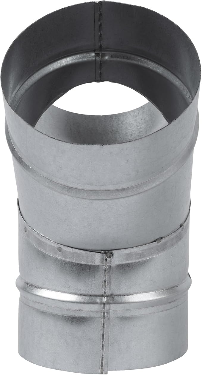 45° Degree Ø4 x 4 x 4 Inch Y Shape Duct Splitter - Image 7