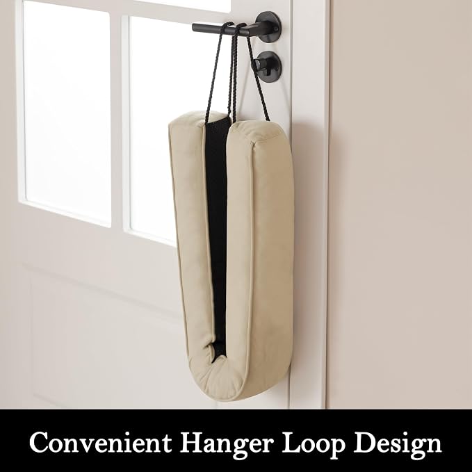 Sunolga Door Draft Stopper, Removable Washable Cover, Blocks Hot and Cold Air - Image 5