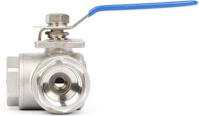 U.S. Solid 1" 3 Way Ball Valve - Image 5
