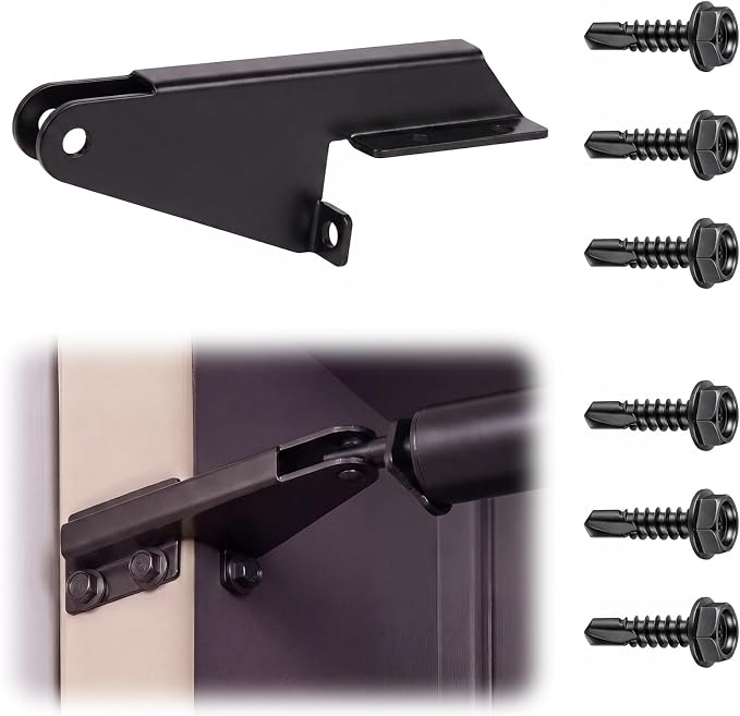 1 Pcs Aluminum Jamb Bracket Aluminum Screen Door Closer Bracket Storm Hardware by Otoolling