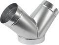 45° Degree Ø8 x 6 x 6 Inch Y Shape Duct Splitter by HVACOV