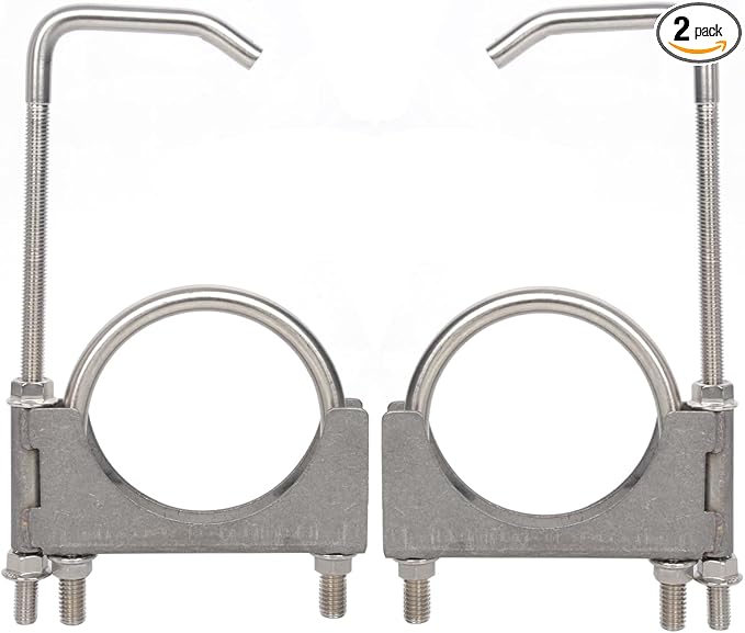 Stainless Steel 3.5" 3-1/2 Inch Exhaust Clamp by eLifecenter