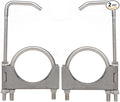 Stainless Steel 3 Inch Exhaust Clamps by eLifecenter