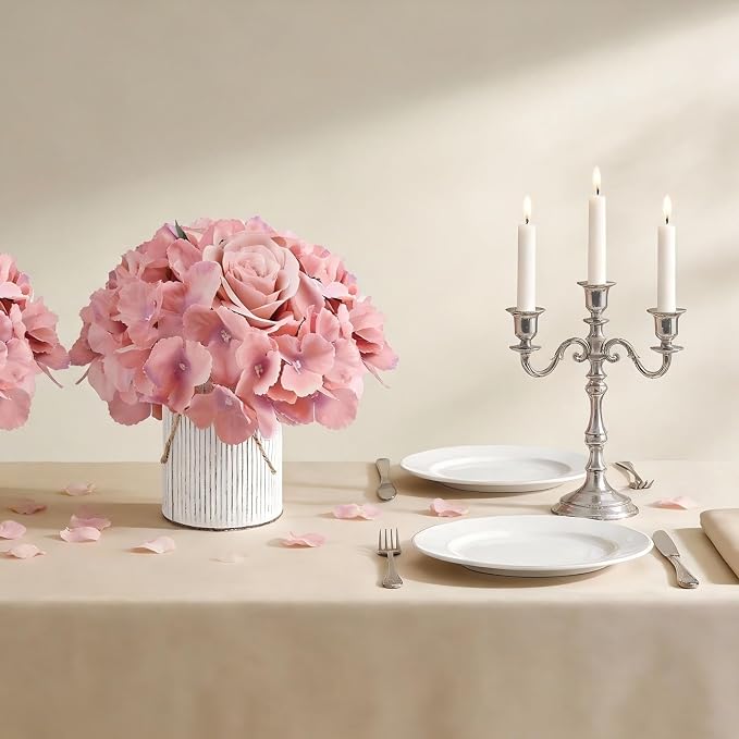 Deep Pink Flower Table Centerpieces - Image 4