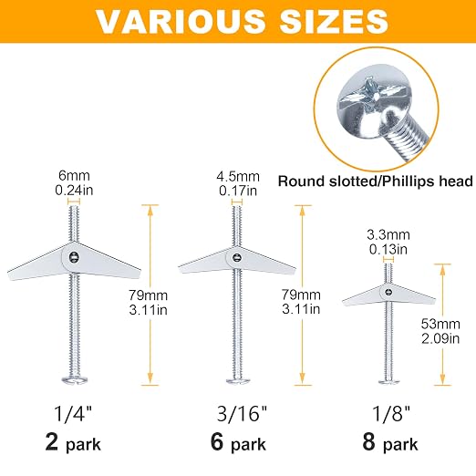 Drywall Anchors Assortment Kit - Image 8
