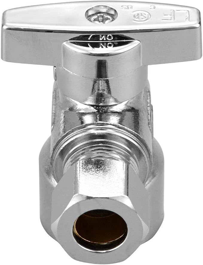 2 Pack Premium Brass Chrome plated 1/2" FIP Female Thread x 3/8 Inch OD - Image 7