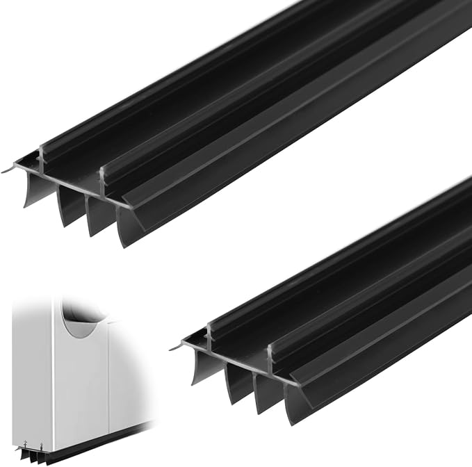 2 Pcs 36 Inch 90CM Exterior Door Sweep by GYHPD