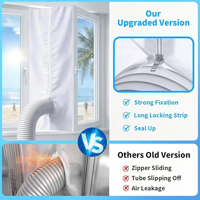Gruntbear Portable Air Conditioner Window Seal Kit - Image 5