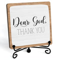 Home Decor, Farmhouse Shelf Table Decor, Christian Office Home Décor Accents by JUSITAKEET