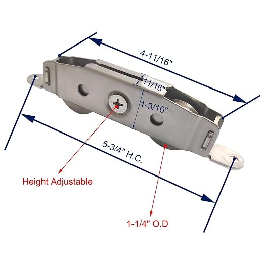 Sliding Door Rollers Replacement - Image 3