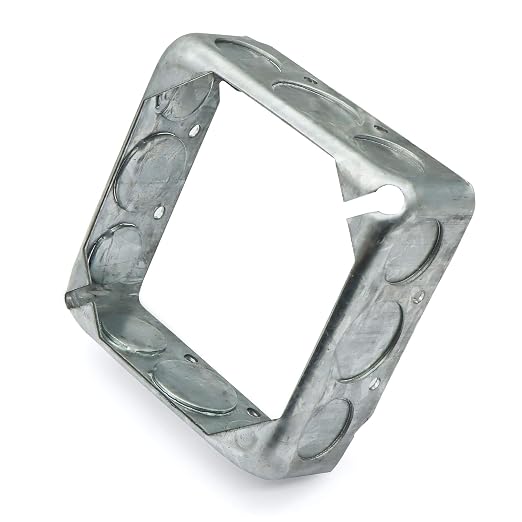 12 Packs Square Extension Ring, 1-1/2'' Deep, Electrical Box Extender, - Image 8