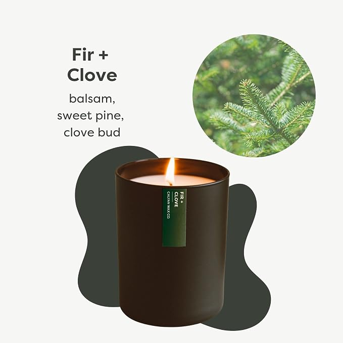 Fir & Clove Scented Candle - Image 2