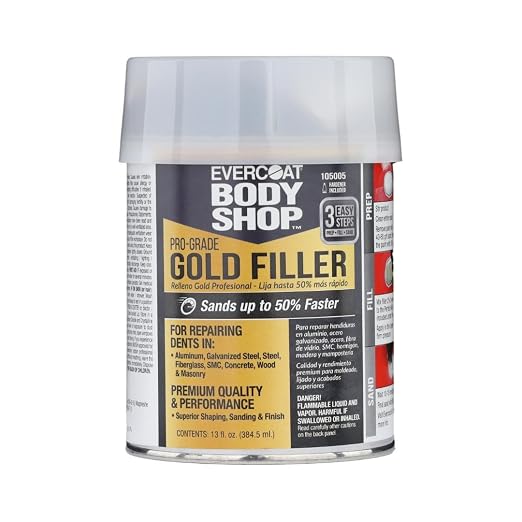 105005 Pro-Grade Gold Filler Sands up to 50% Faster, Fiberglass & More by EvercoatBodyShop