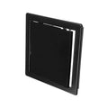 8" x 8" Black ABS Plastic Plumbing Access Panel by ECOPROVENT