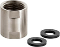 OFFO Shower Pipe Fitting, Brass Converter Adapter, G1/2 x G1/2 in Female Thread by OFFO