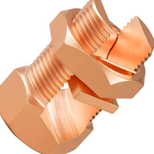 5 PCS TJ-16 Split Bolt Wire Connector, Copper Alloy Ground Wire | Durable - Image 5