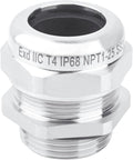 QCG 1" NPT Stainless Steel Cable Gland Waterproof IP68 | Heavy-Duty Strain by Unknown