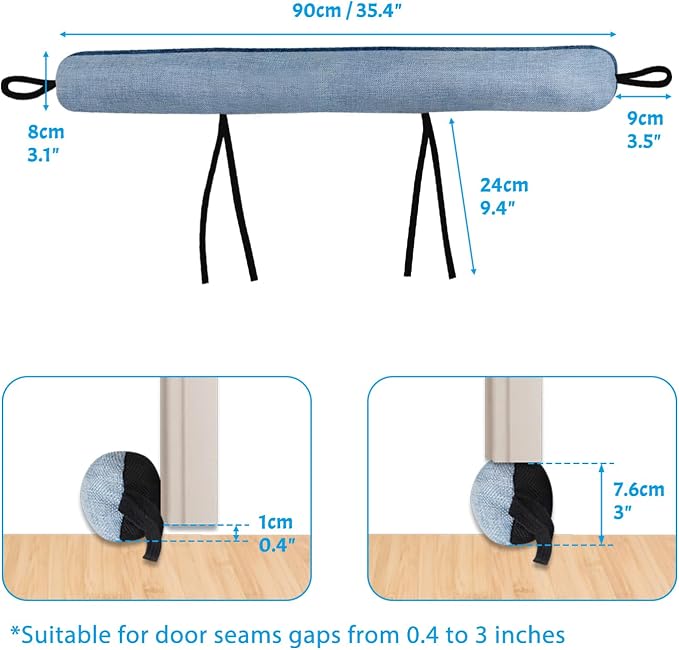 Sweet Forest 36 Inch Under Door Draft Stopper - Image 6