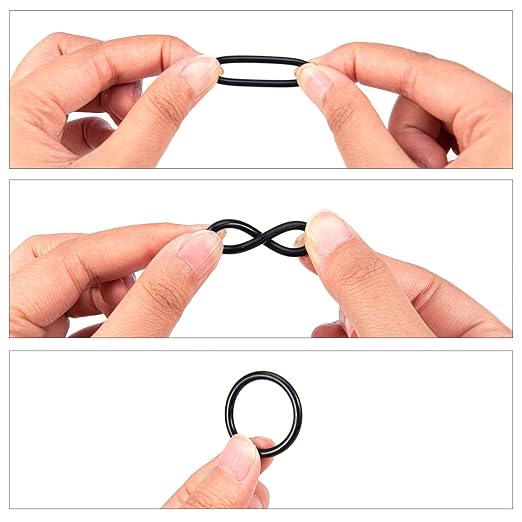 407 Pieces SAE Universal O-Ring Kit, Buna-N 70A, Rubber Seals O Rings, - Image 5